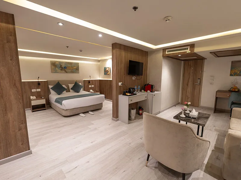 Cabin aboard the Royal Signature Nile Cruise Nile cruise